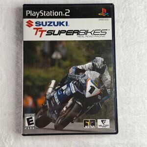 Suzuki TT Superbikes Real Road Racing (Sony PS2, 2005) With Manual - Playstation